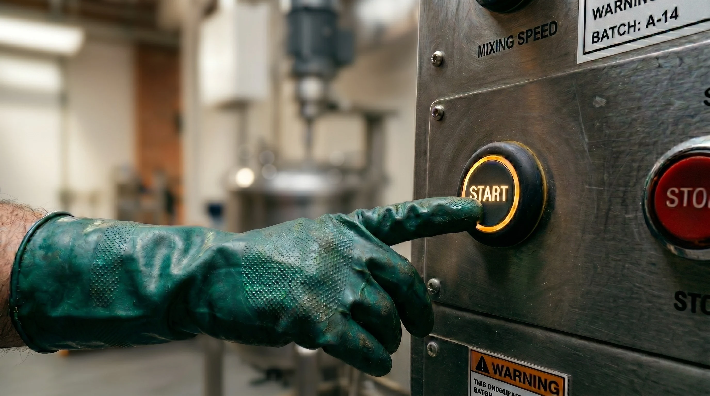 TRIKO Solutions — precision chemical formulation at manufacturing facility